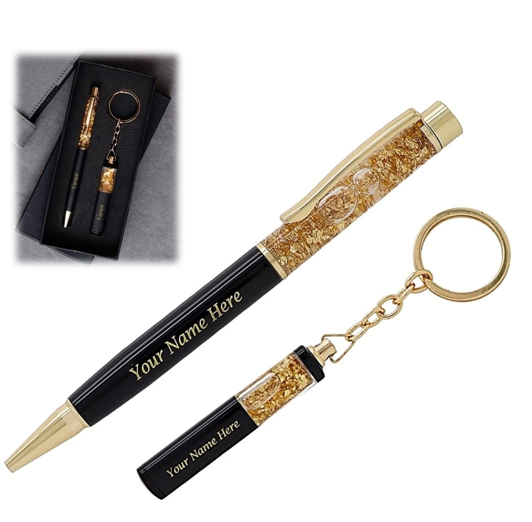 Keychain or Pen Engraved with Their Name